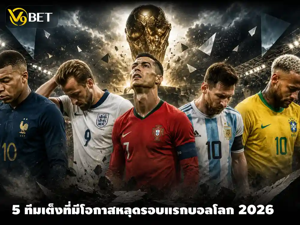 คาดการณ์ 5 ทีมเต็ง ที่มีโอกาสหลุดโผตกรอบไวกว่าที่คิด บอลโลก 2026
