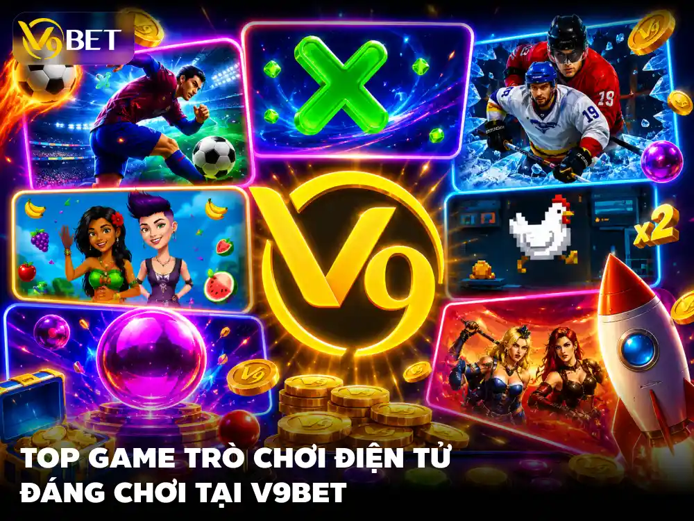 Trò Chơi Điện Tử V9Bet: Sức Hút Slot Đổi Thưởng Đáng Thử