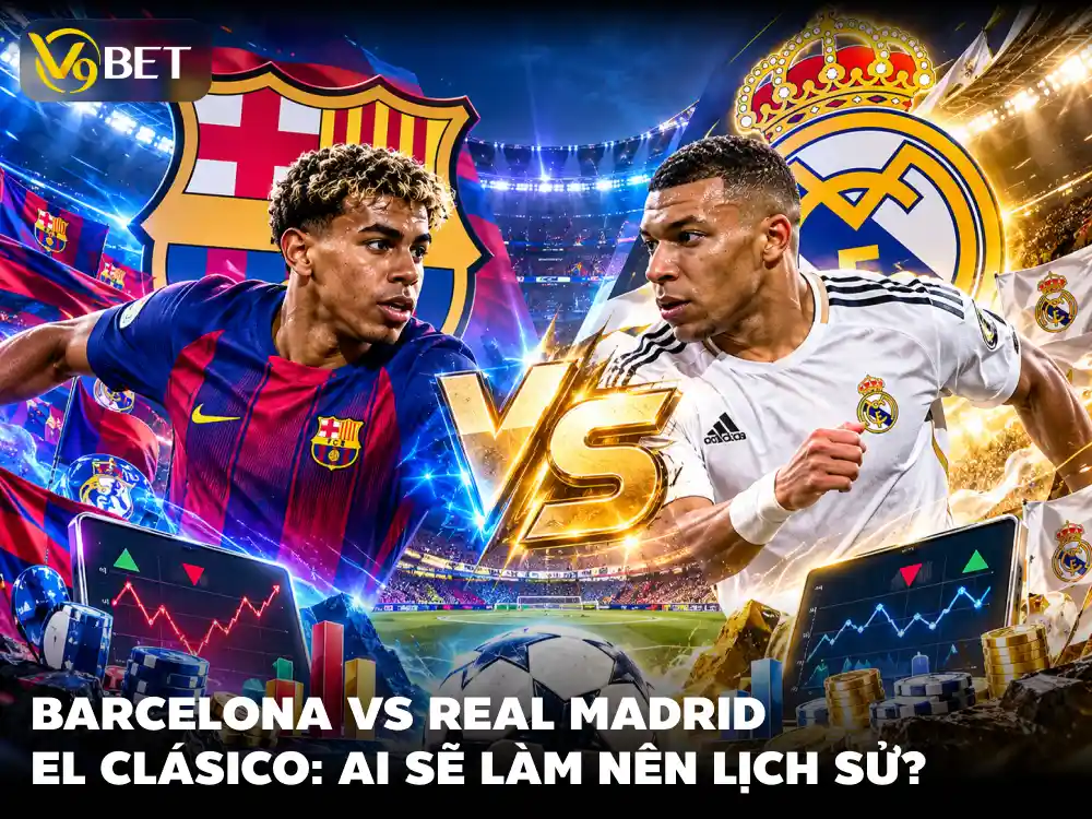 Soi Kèo El Clasico Barcelona vs Real Madrid: Odds, Kèo Chấp