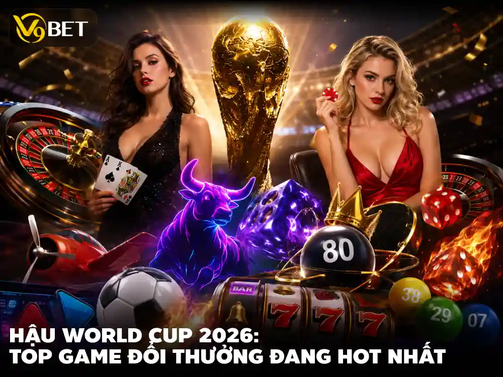 Game Nhanh Dễ Trúng Thưởng V9Bet: Top Game Đỉnh Nhất Hậu World Cup
