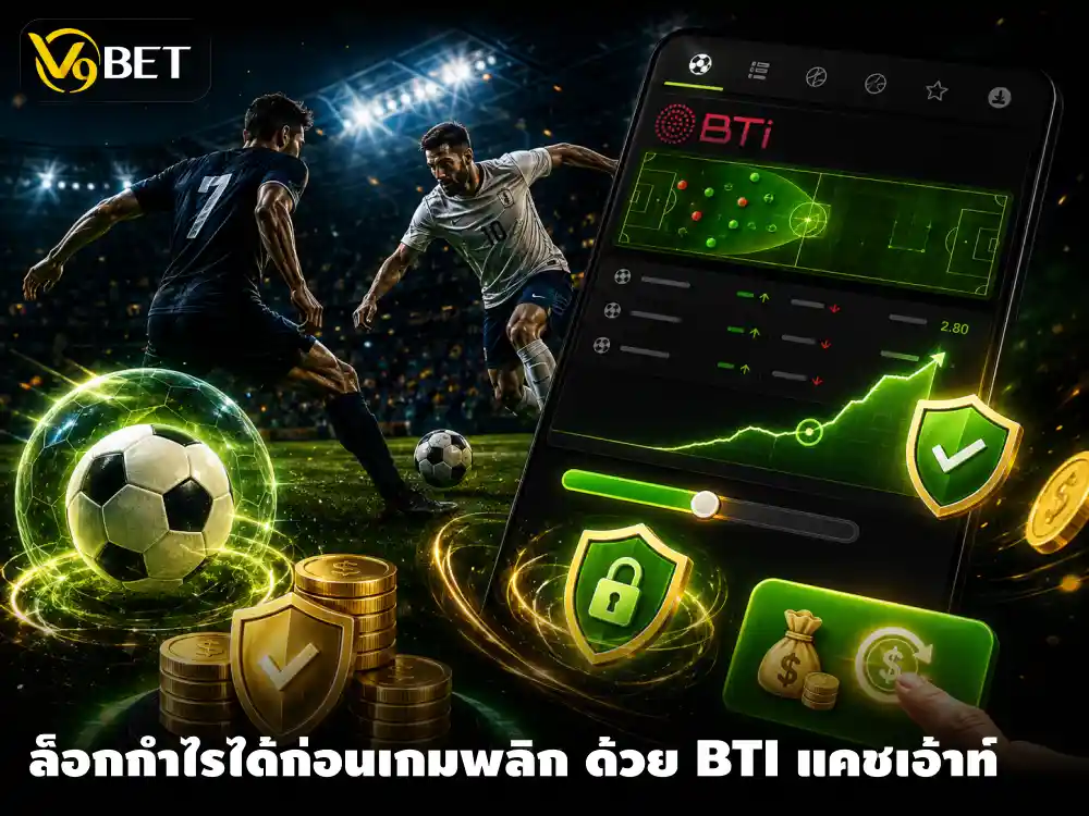 รู้จัก ออโต้ แคชเอ้าท์ จาก BTi 2026 ตัวช่วยล็อกกำไรก่อนเกมพลิกท้ายแมตช์