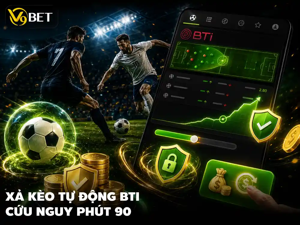 Xả Kèo BTi Sports 2026: Tự Động Bảo Vệ Vé Phút 90