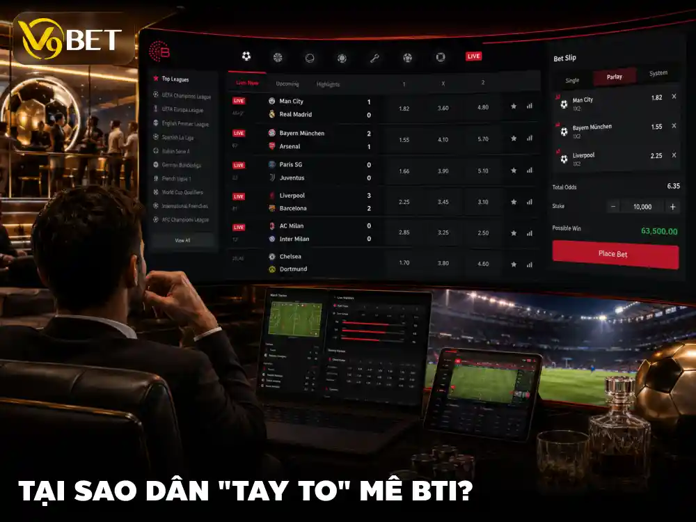 Đột Nhập Sảnh BTi Sports 2026: Tại Sao Dân 'Tay To' Lại Chuộng Đặt Cược Ớ Đây?
