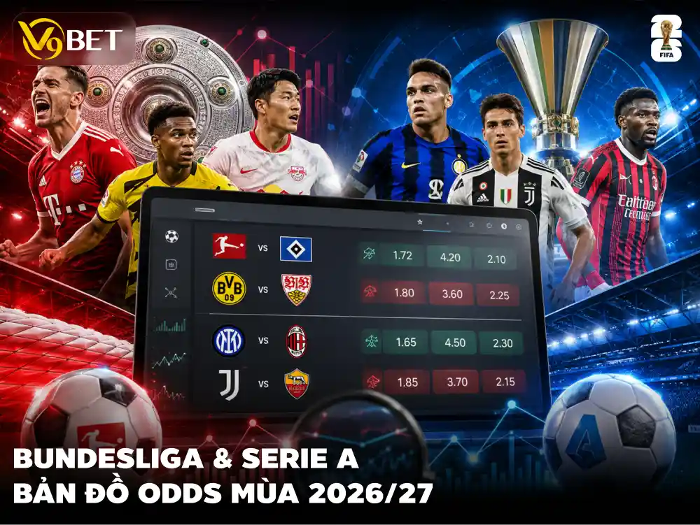 Soi Kèo Bundesliga 2026: Bản Đồ Kèo Đức & Ý 2026/27
