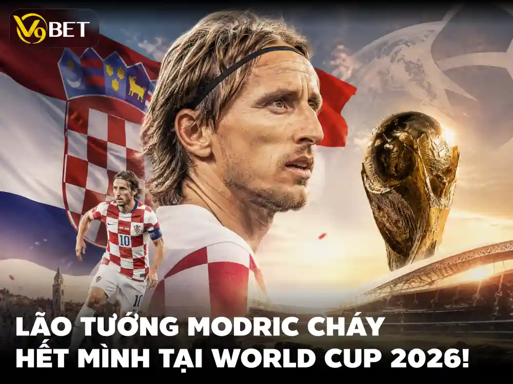 Croatia World Cup 2026: Modric Lần 6 & Kèo Bảng L 