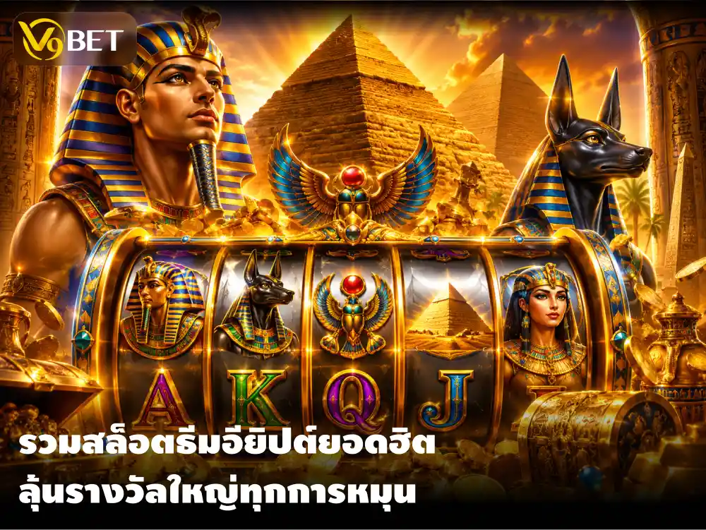 รวมสล็อตธีมอียิปต์น่าเล่น ลุ้นแจ็กพอตใหญ่และฟีเจอร์เด็ดที่ไม่ควรพลาด