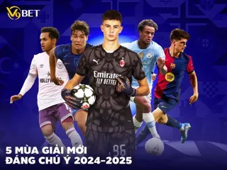 Top 5 ngôi sao bóng đá nổi bật mùa giải 2024-25