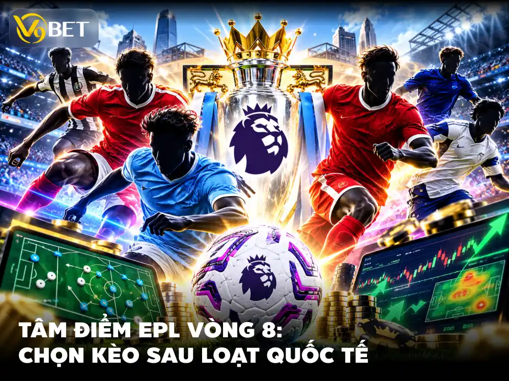 Mẹo Soi Kèo Ngoại Hạng Anh Vòng 8: Đọc Đúng Sau FIFA Days