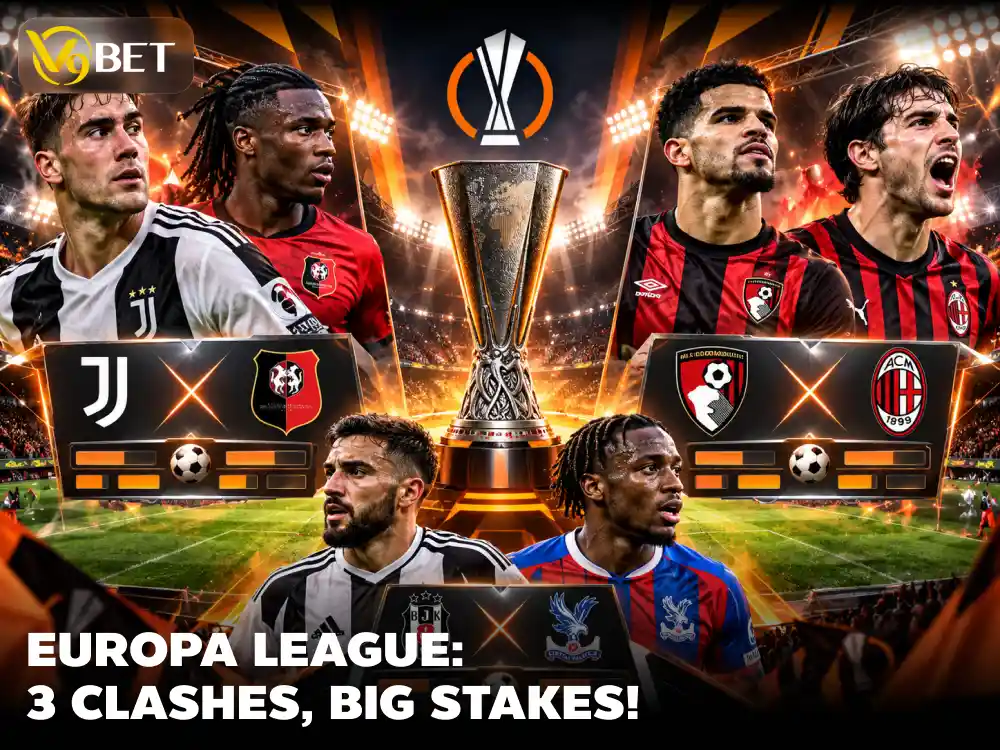 Europa League: 3 Big Matches, Team Form and Betting Odds Guide