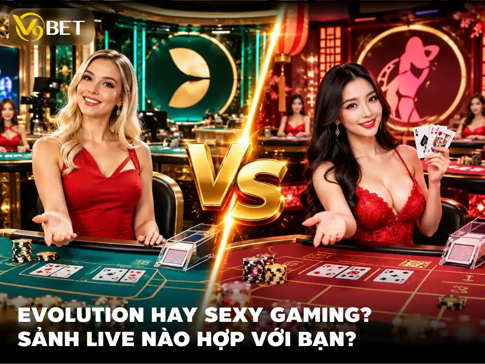 So Sánh Evolution Và Sexy Gaming: Sảnh Nào Hợp Với Bạn?
