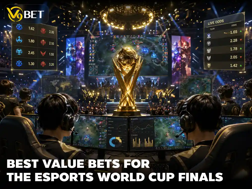 V9Bet Esports Betting: Final EWC 2026 Odds & Betting Tips