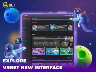 Discover the new V9Bet interface - Special features welcoming Euro