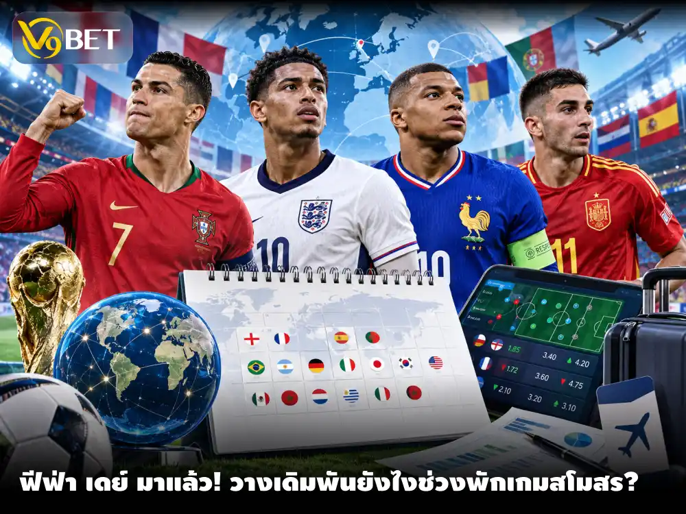 ฟีฟ่าเดย์ กันยายน 2026 เจาะเดิมพันทีมชาติช่วงพักเบรกฟุตบอลสโมสร