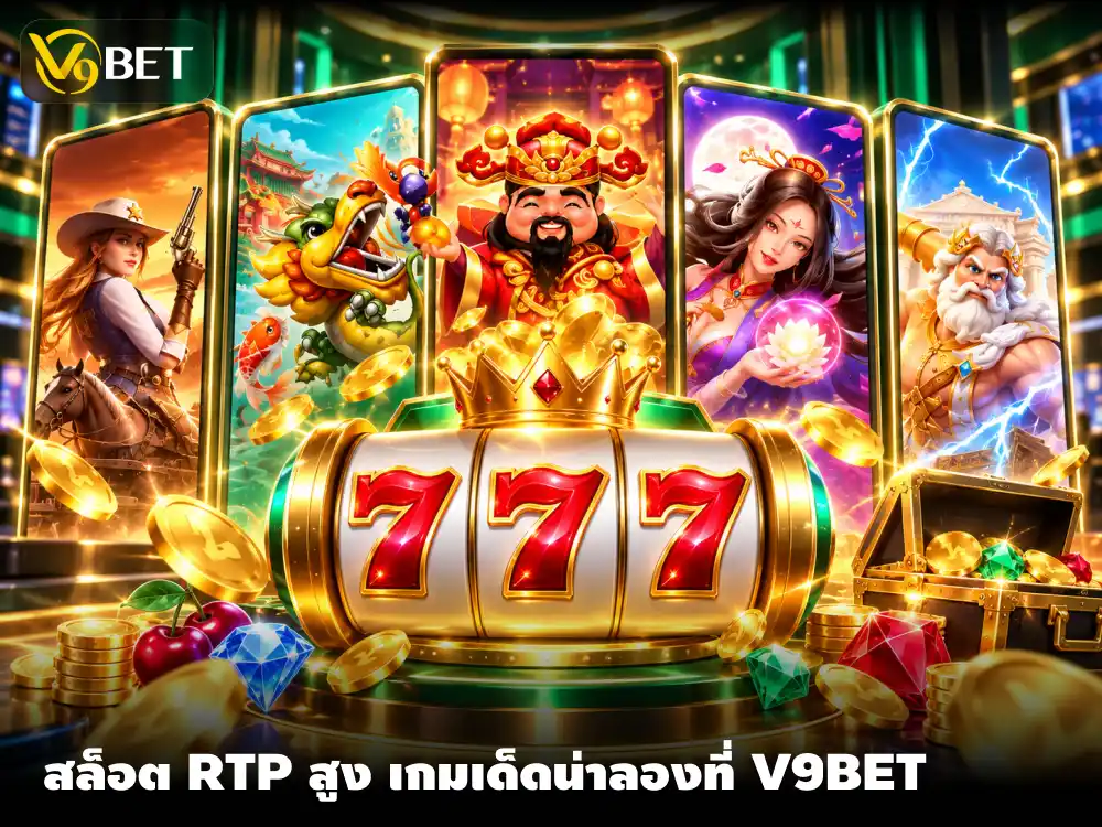 สล็อต RTP สูงบน V9Bet รวมเกมเด่นน่าเล่นสำหรับสายล่าแจ็กพอตปี 2026
