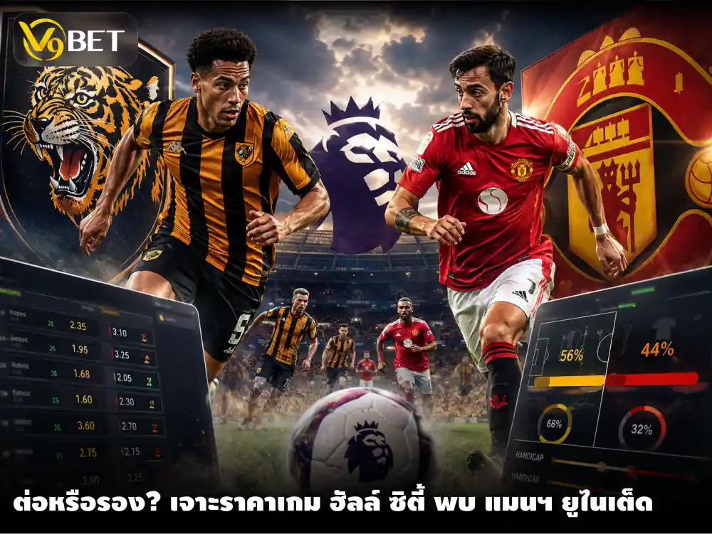 วิเคราะห์ฮัลล์ ซิตี้ พบ แมนยู 22 ส.ค. 2026 ต่อแพงหรือมีลุ้นพลิกล็อก