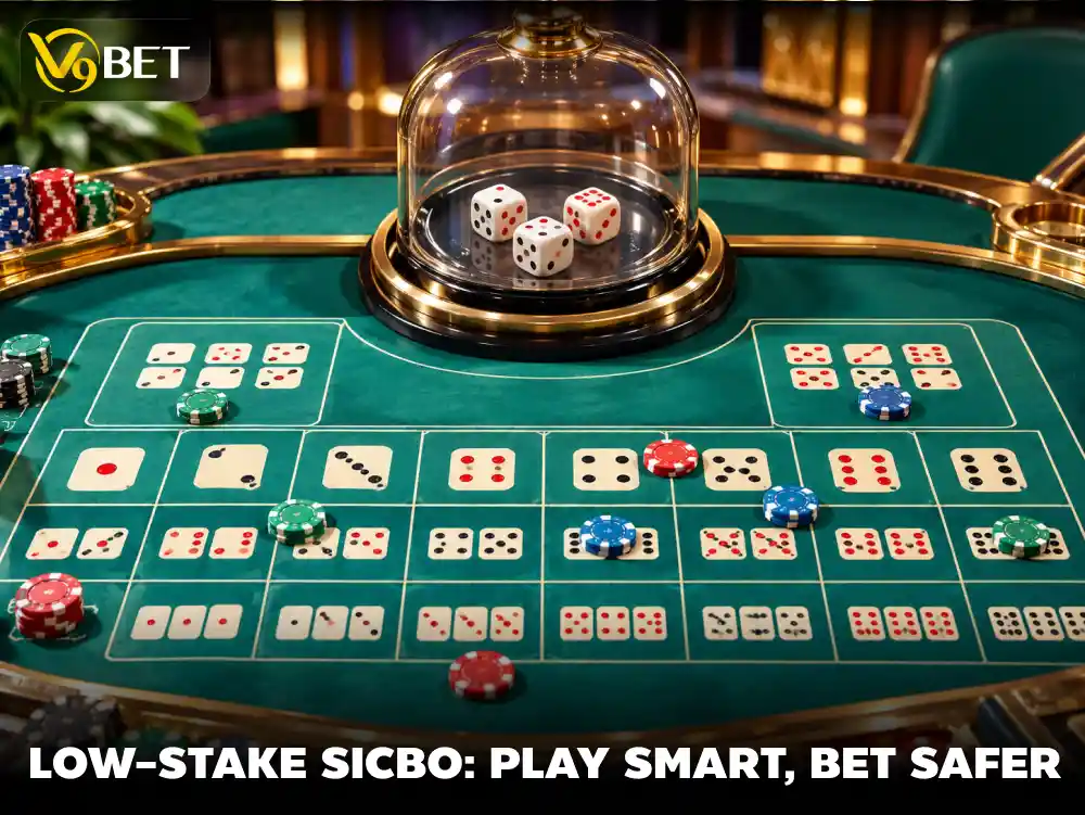 Low-Stakes Sic Bo Guide V9Bet: Minimum Bets & Bankroll Tips