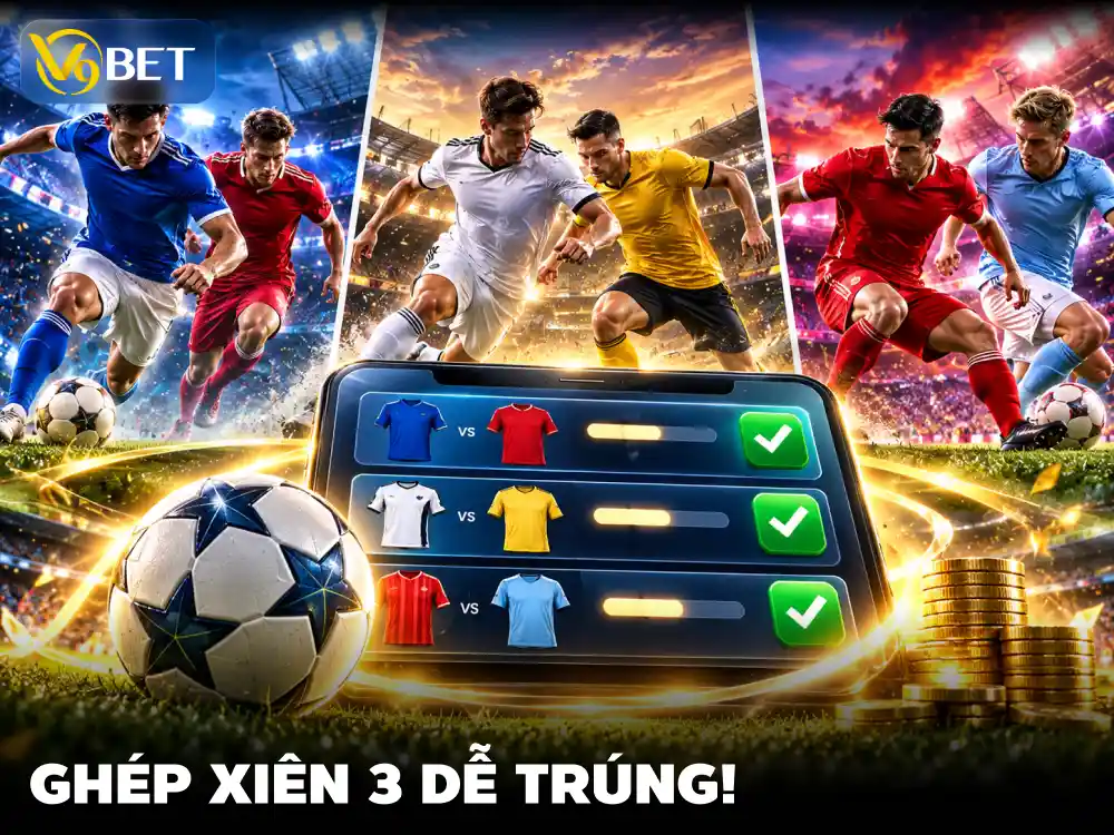 Chiến thuật cược xiên 3 bóng đá: Đọc giá, giữ vốn tháng 10