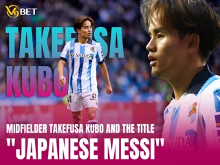 Midfielder Takefusa Kubo and the title - Japanese Messi
