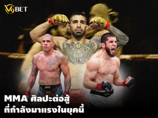 วิวัฒนาการณ์ของกีฬา MMA ศิลปะต่อสู้ ที่กำลังมาแรงในยุคนี้
