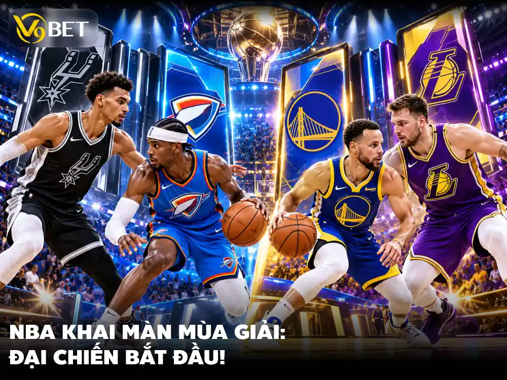 Soi kèo NBA ngày khai mạc 2026/27: Odds và cược từng hiệp