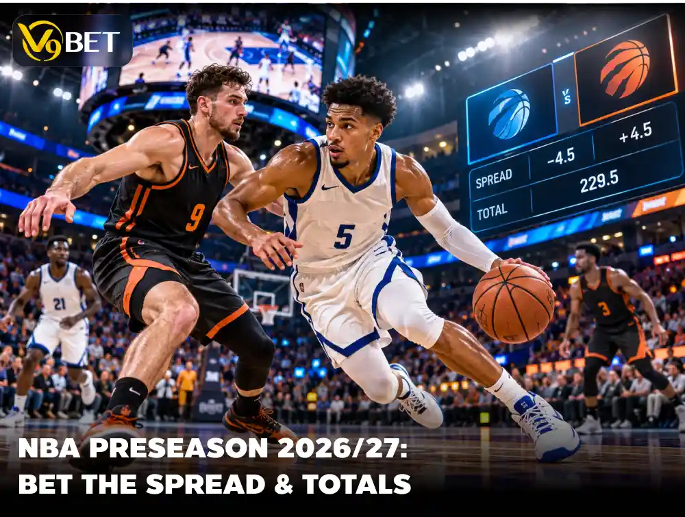 NBA Preseason 2026/27: Smart Spread and Total Betting Strategies