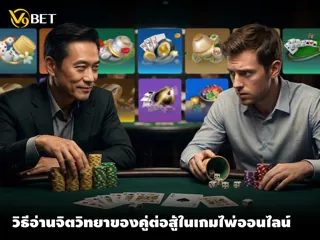 V9Bet เสนอเคล็ดลับ วิธีอ่านจิตวิทยาของคู่ต่อสู้ในเกมไพ่ออนไลน์