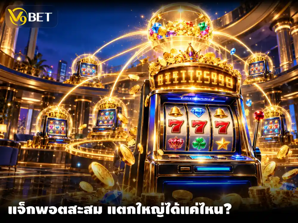 สล็อตแจ็กพอตสะสมทำงานอย่างไร เจาะระบบเงินรางวัลและเงื่อนไขแจ็กพอตแตก