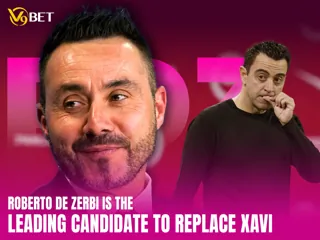 Roberto De Zerbi is the leading candidate to replace Xavi