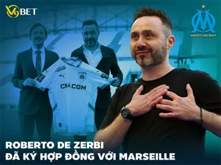 Cựu HLV Brighton, Roberto de Zerbi, chính thức chuyển đến Marseille