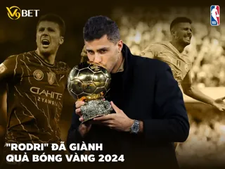 Rodri Giành Quả Bóng Vàng 2024 Minh Chứng Cho Đỉnh Cao Sự Nghiệp