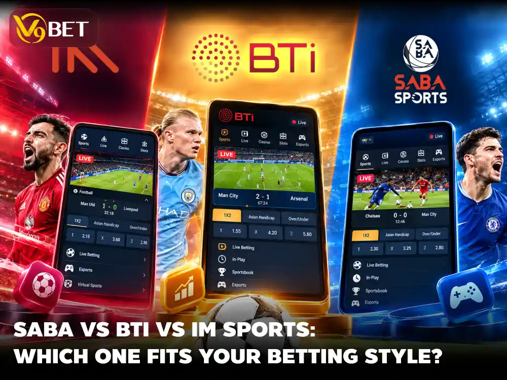 V9Bet Sports Comparison: SABA, BTi, or IM Sports Platform?