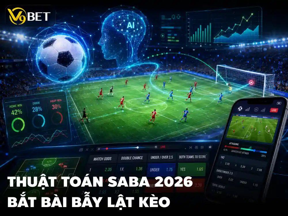 Bóng Đá Ảo SABA 2026: Bắt Bài Thuật Toán, Tránh Bẫy Lật Kèo