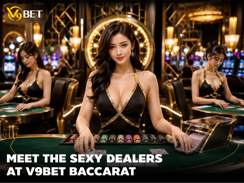 Live Baccarat with Hot Dealers: Real Casino Experience at V9Bet