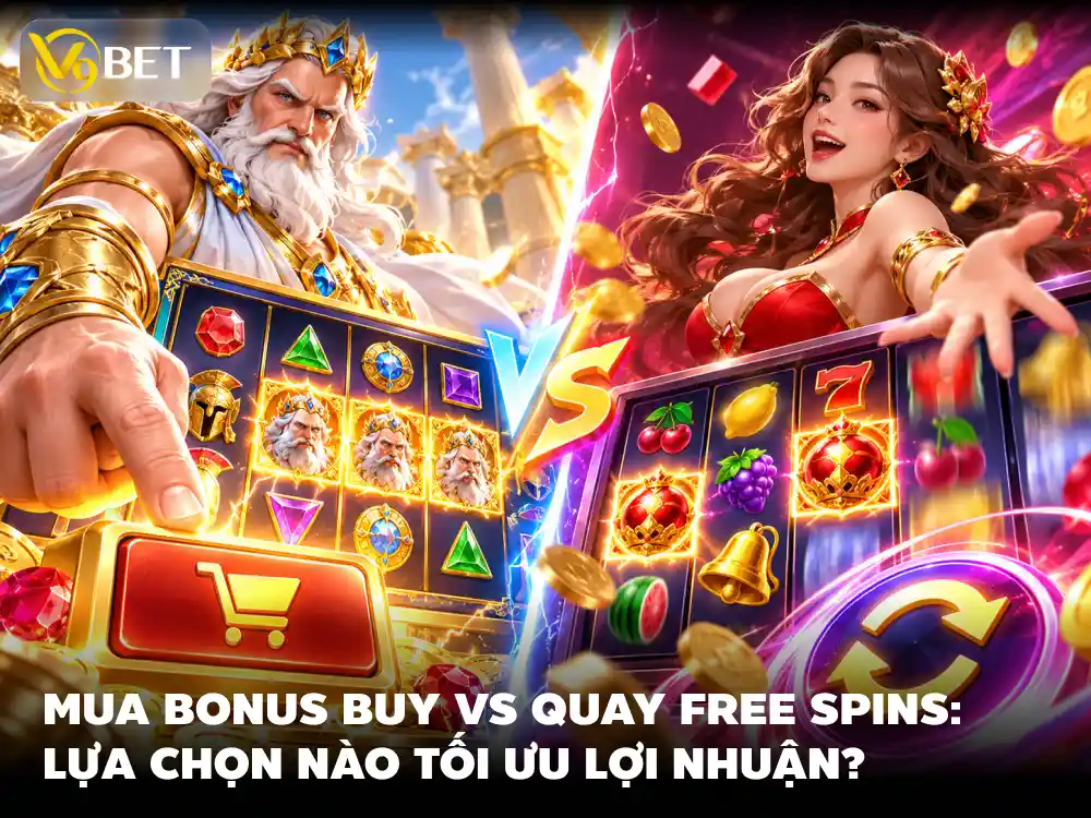 So sánh Mua Bonus Buy và Free Spins Slot trước khi chơi