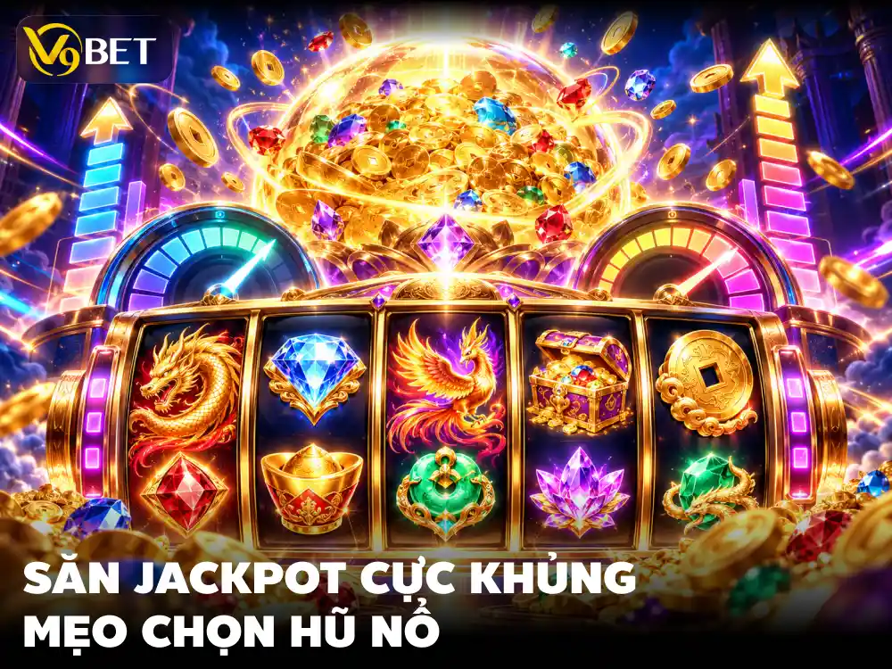 Săn Jackpot Nổ Hũ V9Bet: Đọc Đúng RTP Và Độ Biến Động Slot