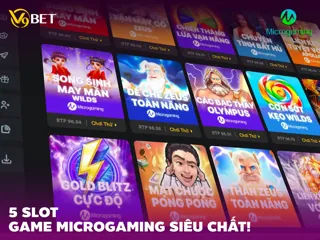 Top 5 Slot game siêu hot tại cổng cá cược V9Bet