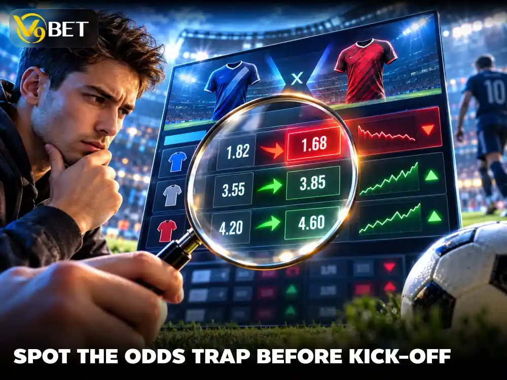 Read Pre-Match Odds: Spot Line Moves and Betting Traps on V9Bet