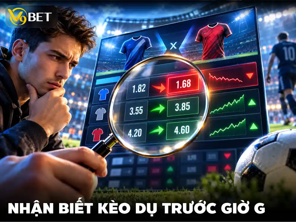 Cách Nhận Biết Bẫy Dụ Kèo Nhà Cái Trước Trận Cùng V9Bet