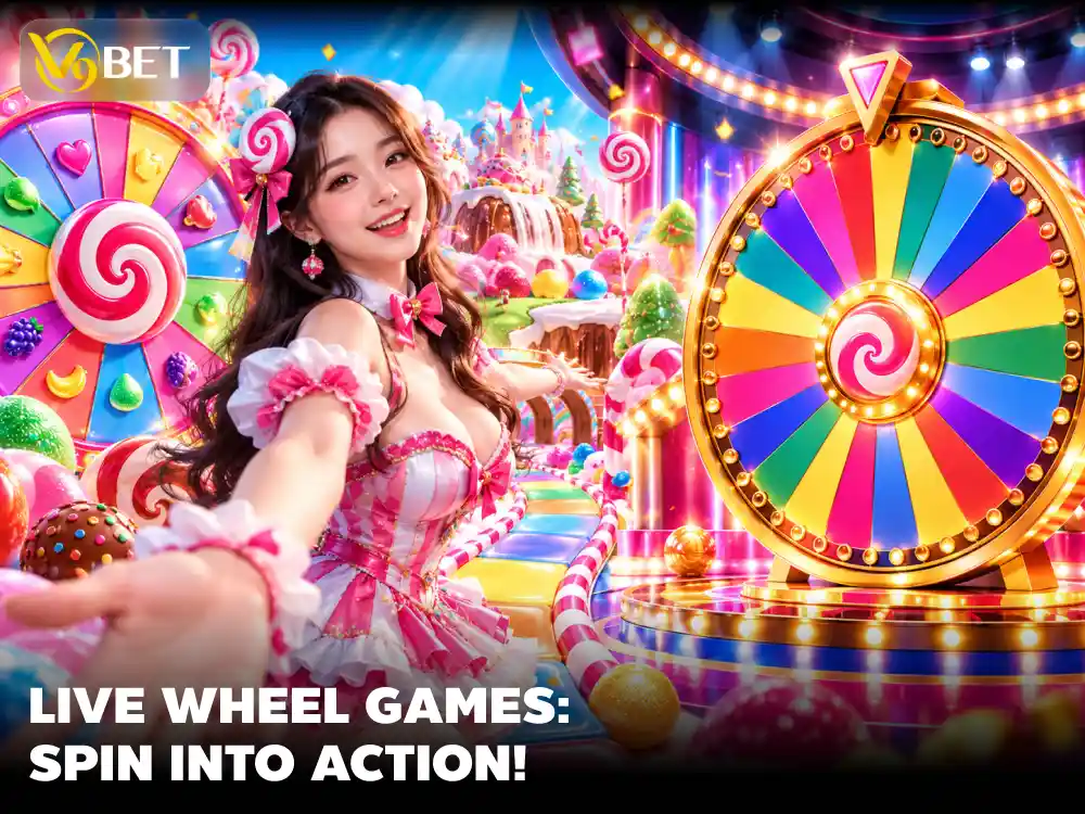 Live Casino Wheel Games: Sweet Bonanza CandyLand and Mega Wheel