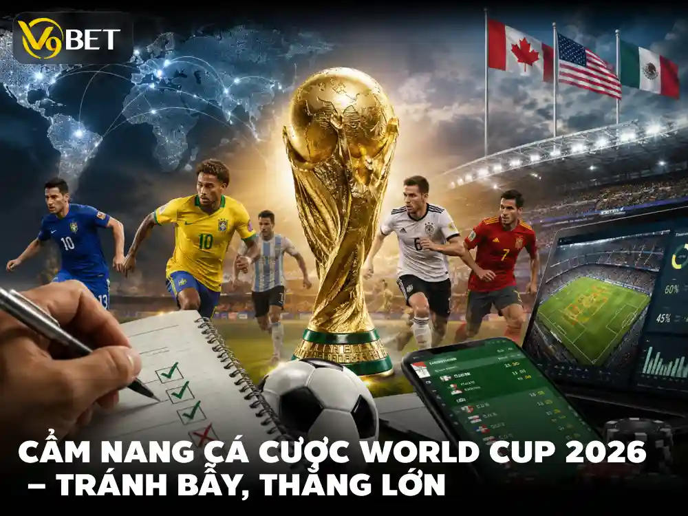Mẹo Cá Cược World Cup Cho Người Mới: Tránh Sai Lầm Tại V9BET