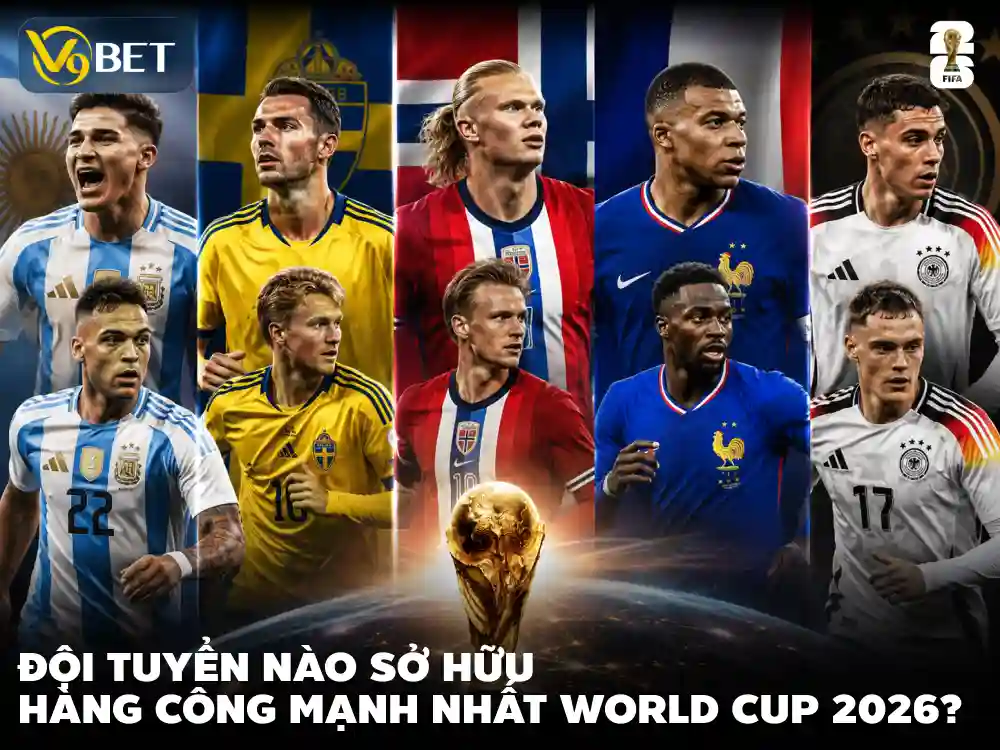 Đội Nào Có Hàng Công Khủng Nhất World Cup 2026? Xếp Hạng