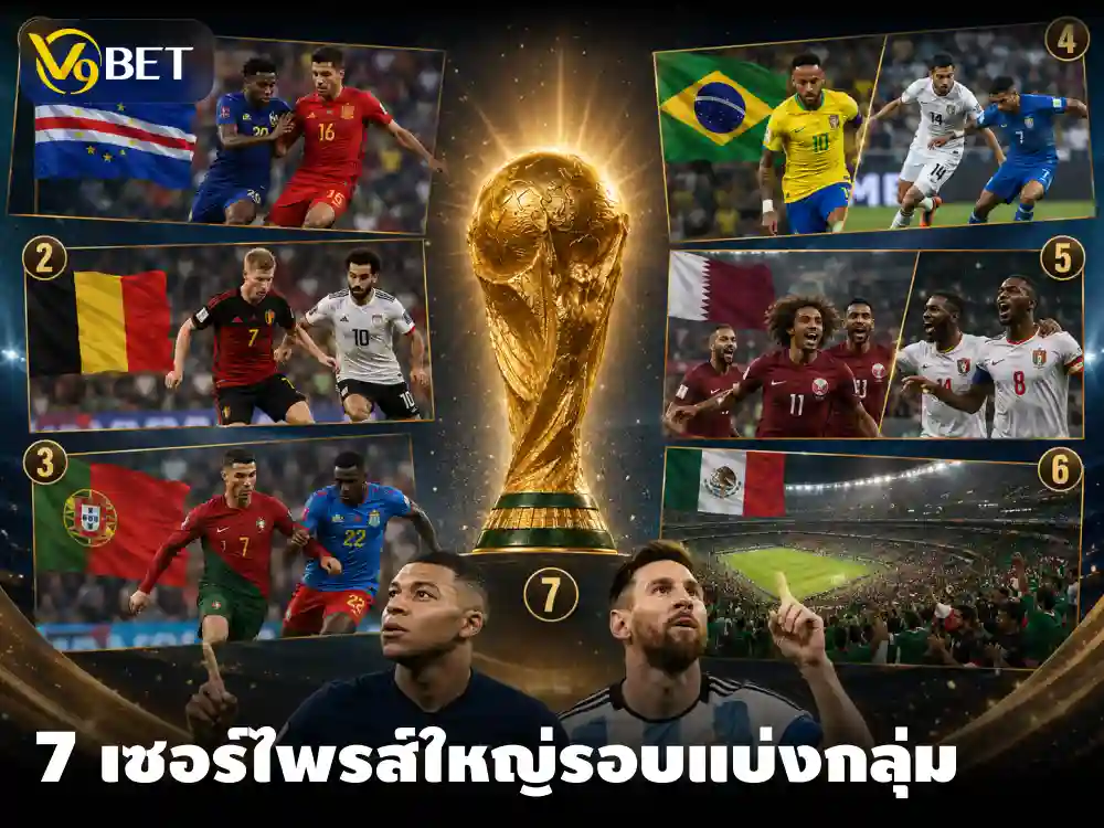 เจาะลึกเรื่องราวน่าเซอร์ไพรส์ที่สุดในรอบแบ่งกลุ่มฟุตบอลโลก 2026