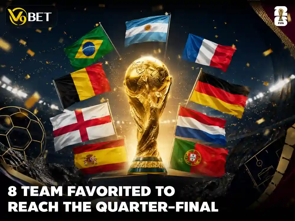 World Cup 2026 Quarter-Finals Odds: Top 8 Teams via Bti
