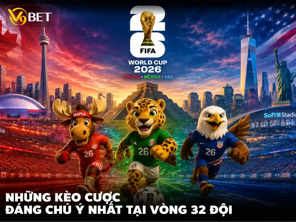 Soi Kèo Vòng 32 Đội World Cup 2026: Top Cặp Đấu Có Kèo Thơm Nhất