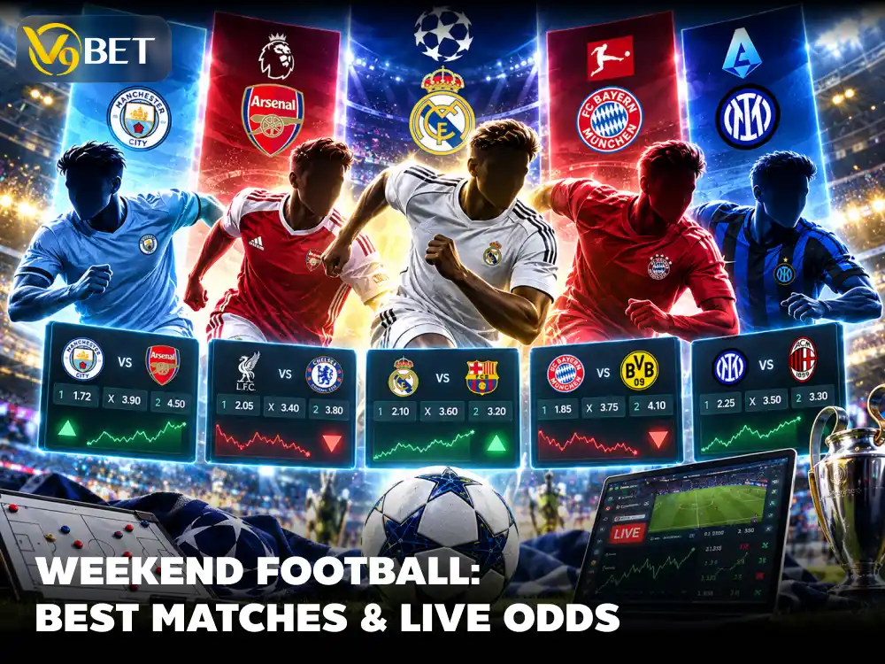 V9Bet Weekend Football Betting Sept 26–27: Big Matches & Live Odds