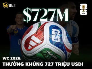 Tiền Thưởng World Cup 2026 Vượt 727 Triệu USD, Cao Nhất Lịch Sử